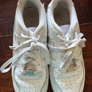 Kids White Nike Sneakers